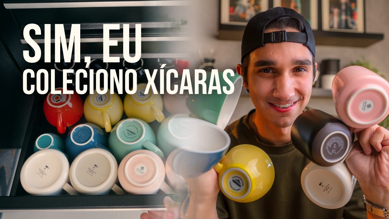Nunca mostrei isso… minha coleção de xícaras de café | Não Sou Barista