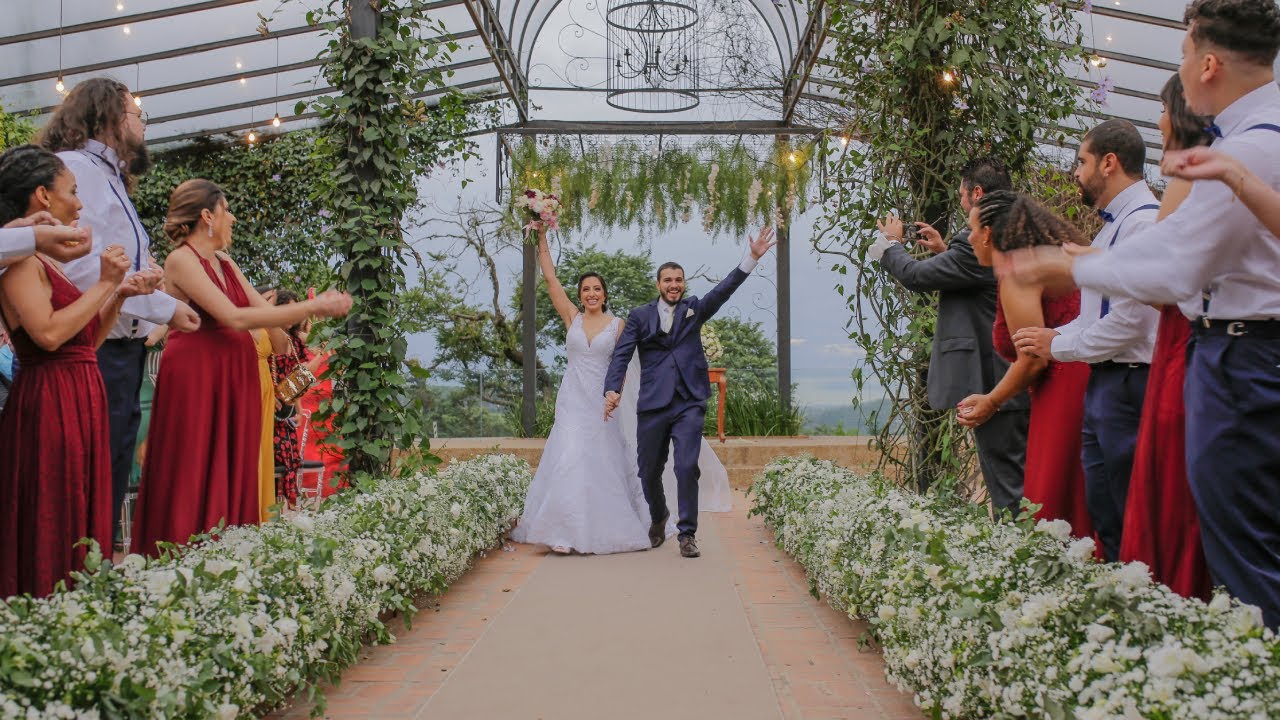 Casamento Bruna e Andr&eacute; - Cerim&ocirc;nia e Festa - Villa Sansu