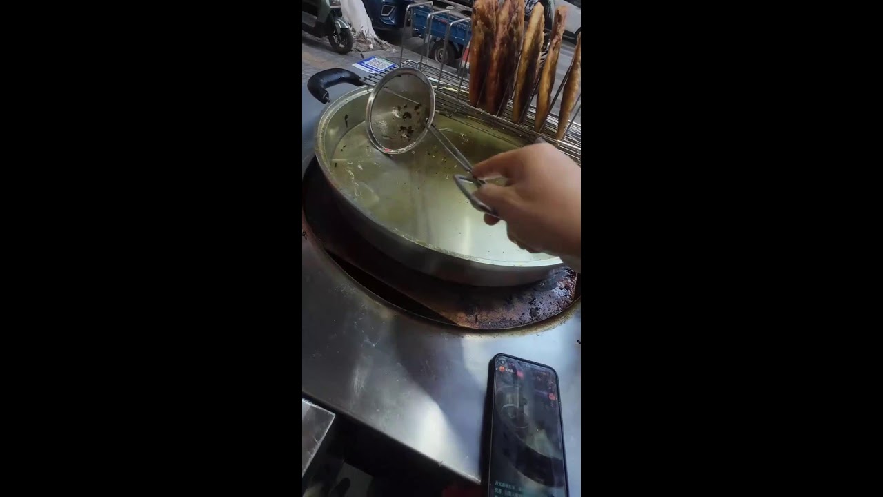 Street Food POV | Multi-Snack Frying Action | Night Market Cooking Rhythm