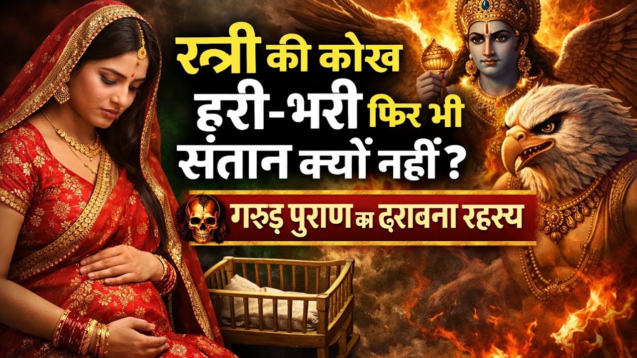 स्त्री की कोख हरी-भरी फिर भी संतान क्यों नहीं? | गरुड़ पुराण का डरावना रहस्य