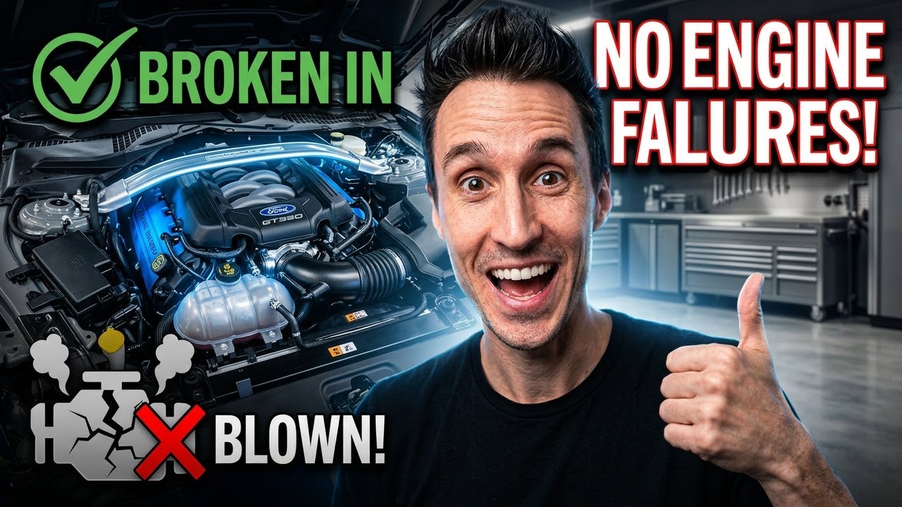 Shelby GT350 Blown Engine Failures? How To Break In Properly