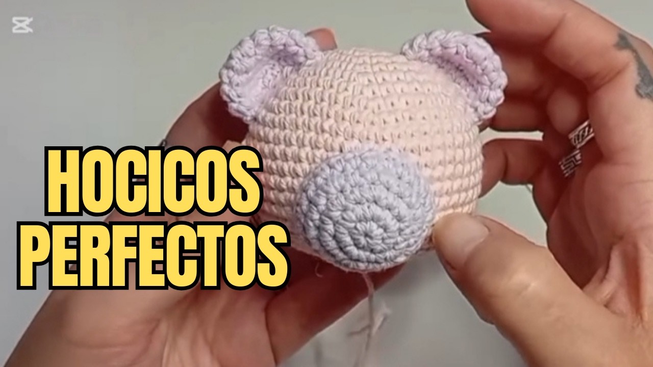 Truco para coser hocicos perfectos | Amigurumi