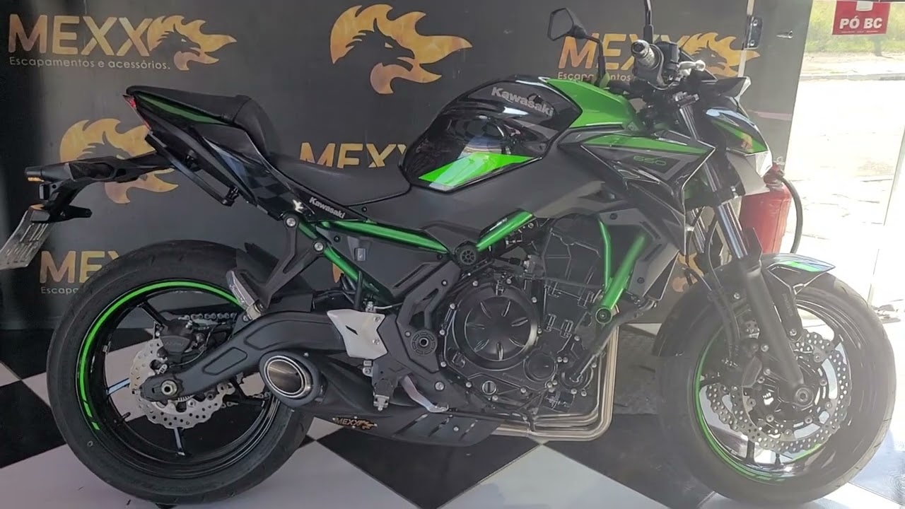 Escapamento Esportivo Mexx Z650 Full Taylor Made