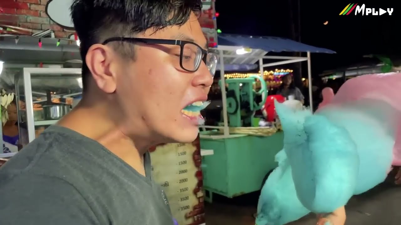 Night Street Food Market in Jetty/ Yangon Botahtaung