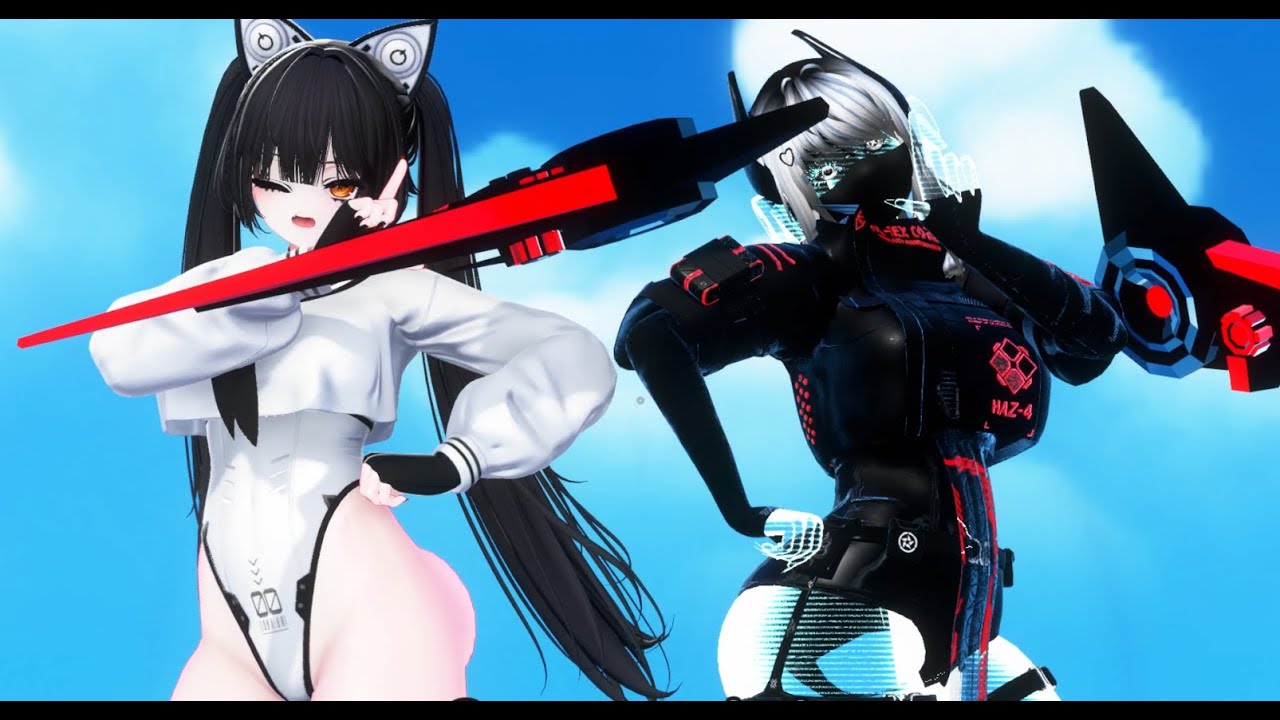 (Duo) Lady Crazy - HIMEHINA (VrChat MMD)