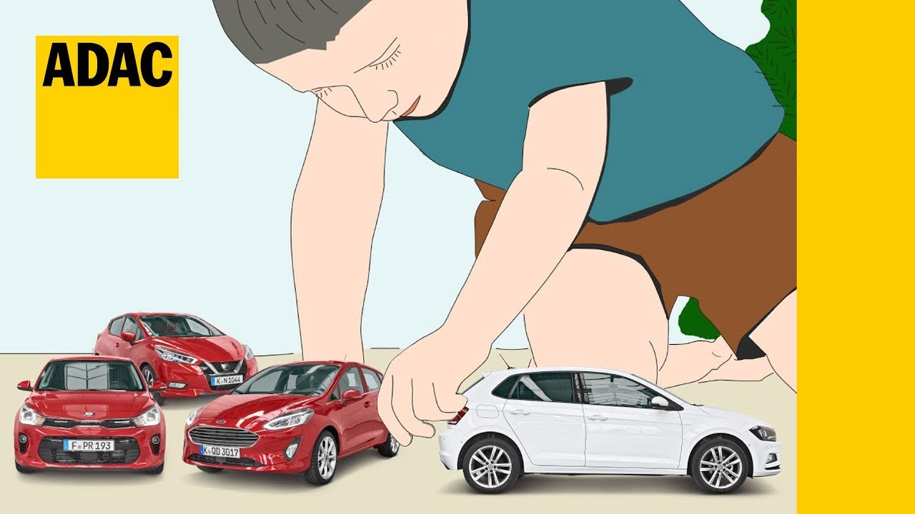 Kleinwagen im Vergleich: VW Polo, Kia Rio, Nissan Micra, Ford Fiesta I ADAC 2017