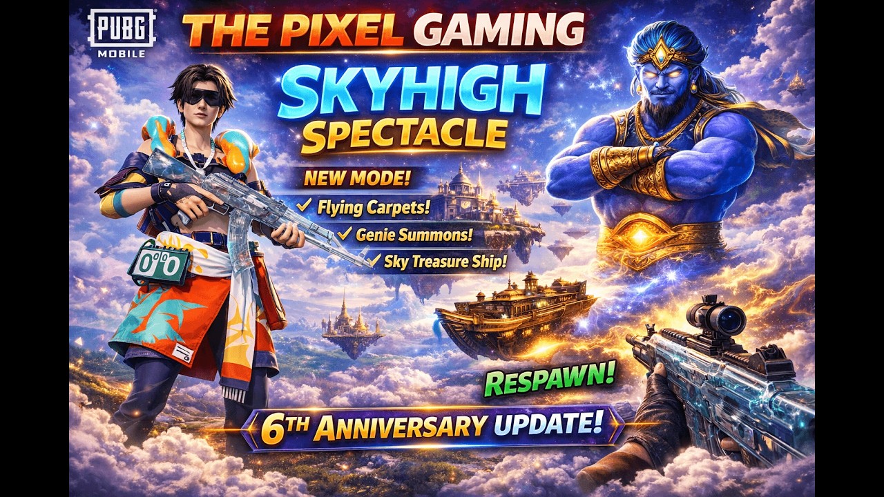 PUBG MOBILE SkyHigh Event | Epic Loot & Fast-Paced Battles!