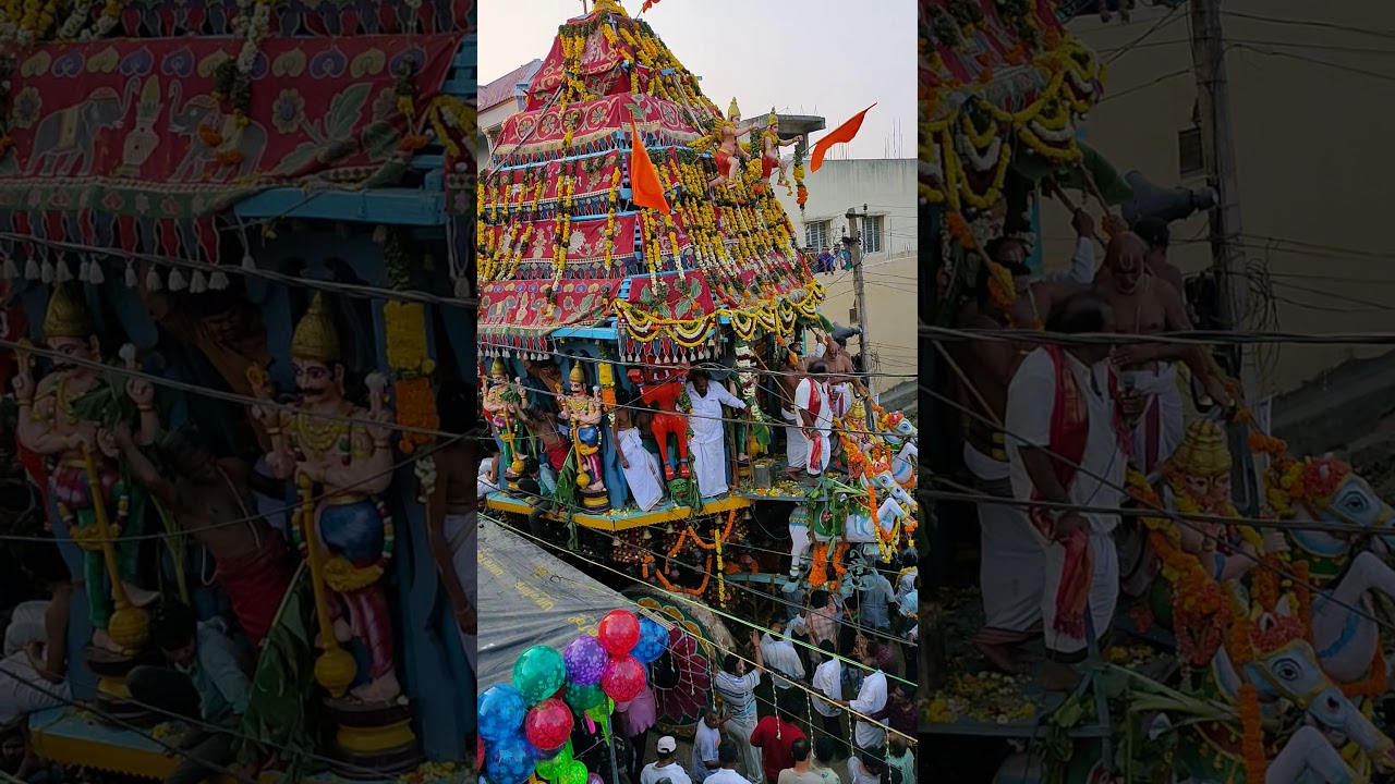 Ap biggest ratham in Devuni kadapa రథోత్సవం🏵️
