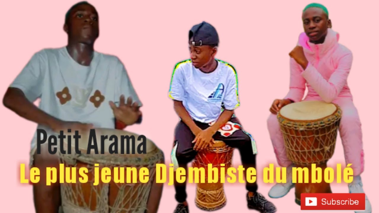 Petit Arama le plus jeune djembiste