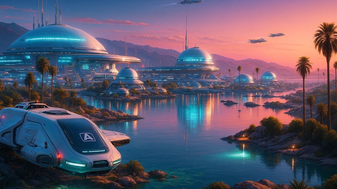 Future City 2125: California will look like 100 Years From Now | Sci-fi AI Short Film (4K)