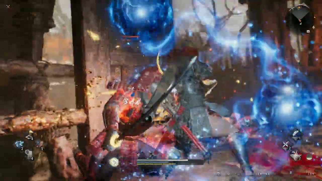 Nioh 3 - The Battle of Mikatagahara Battlefield: Takeda Camp: Reach Kikyo Bellflower Shrine Gameplay