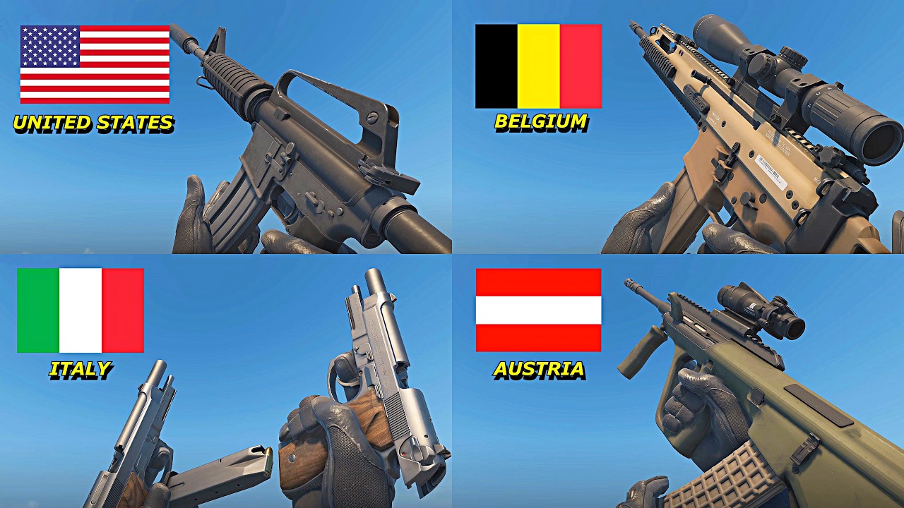 Counter-Strike 2 - ALL Weapons Real Name, Origin and Designed Year (New Update)