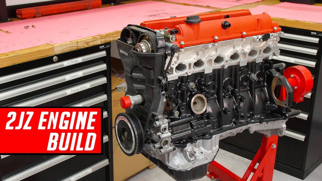 Сборка двигателя Toyota 2JZ — полный цикл работ от начала до конца