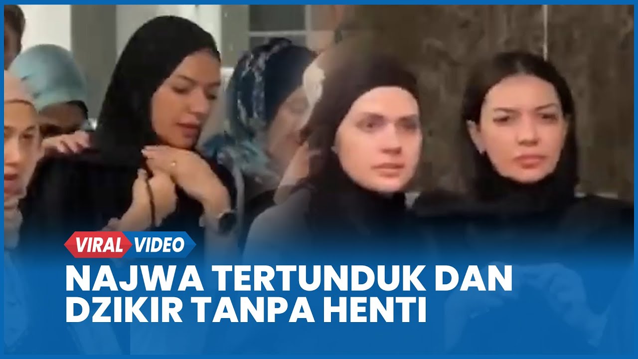 Momen Haru Najwa Shihab Usai Salatkan Jenazah Suami, Tertunduk dan Dzikir Tanpa Henti