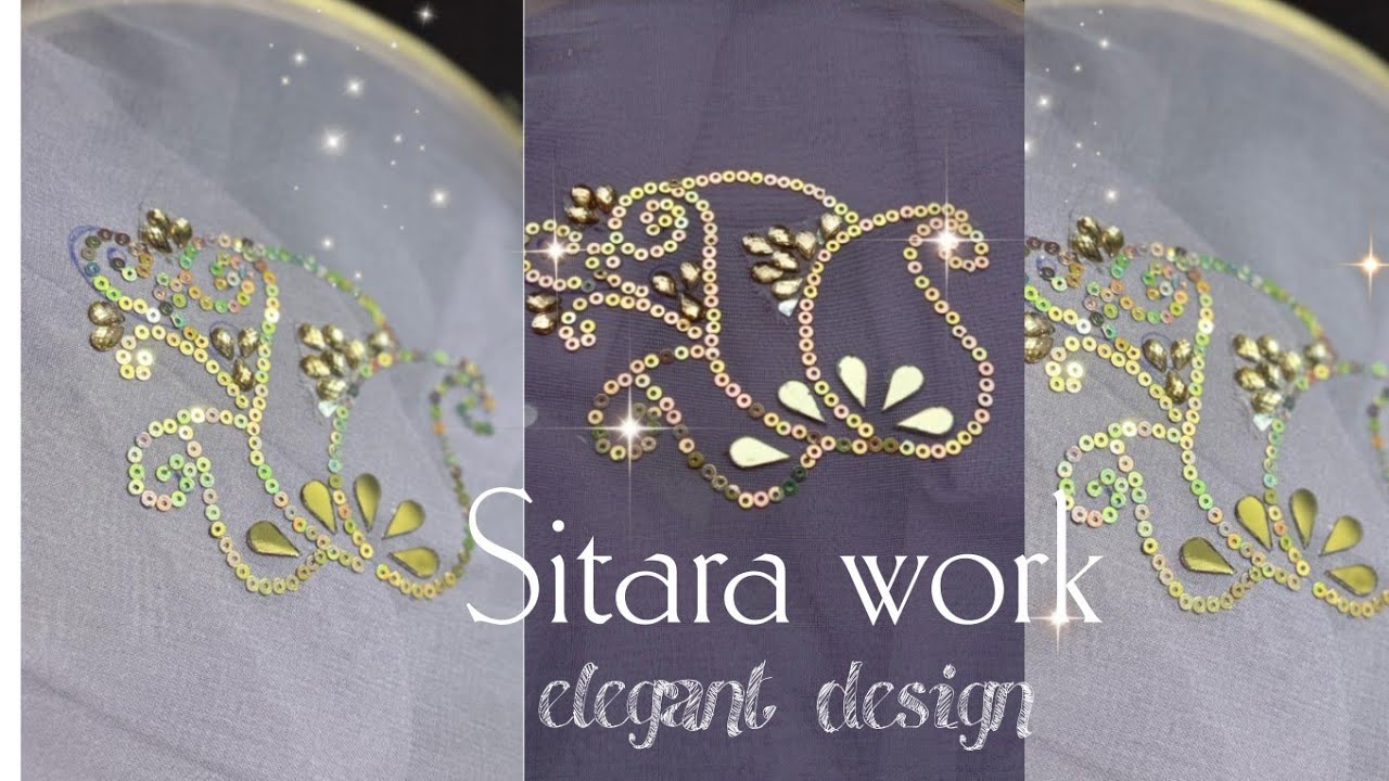 ✨ Transform Your Simple Suit with This Sitara Work! ✨#trending #viral #youtube #suitdesign 