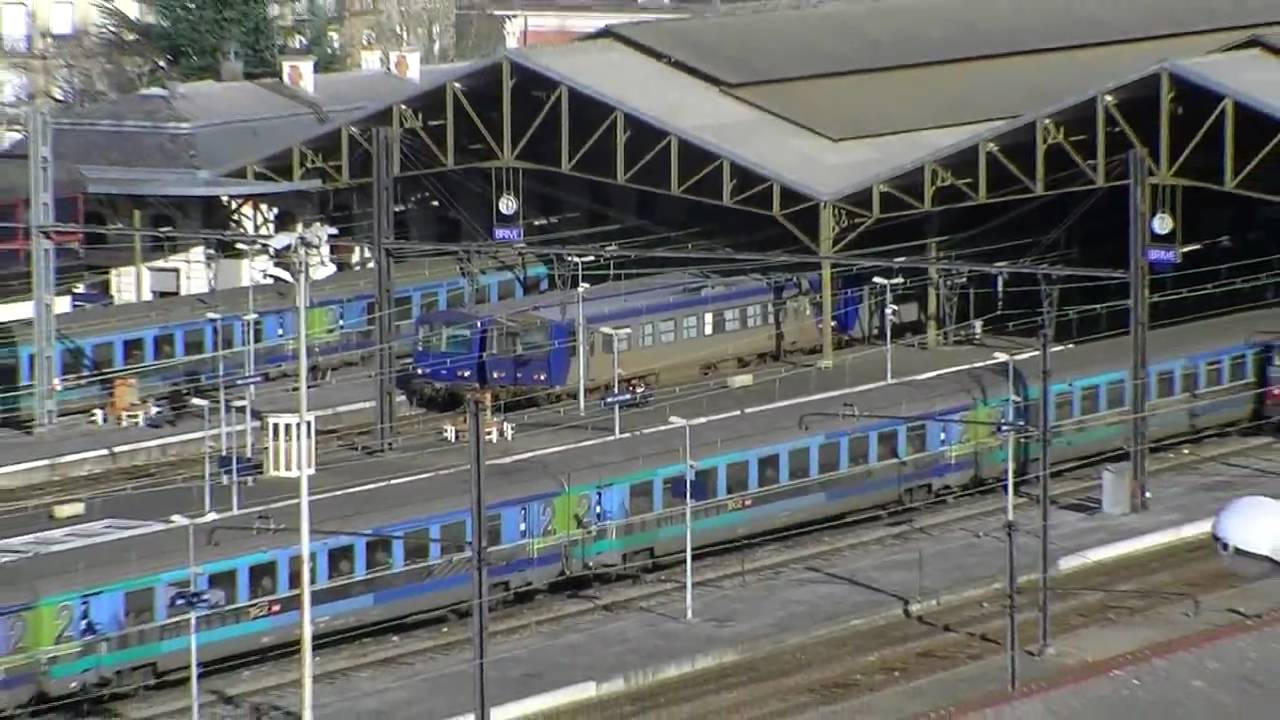 Gare de Brive dimanche soir 18h00