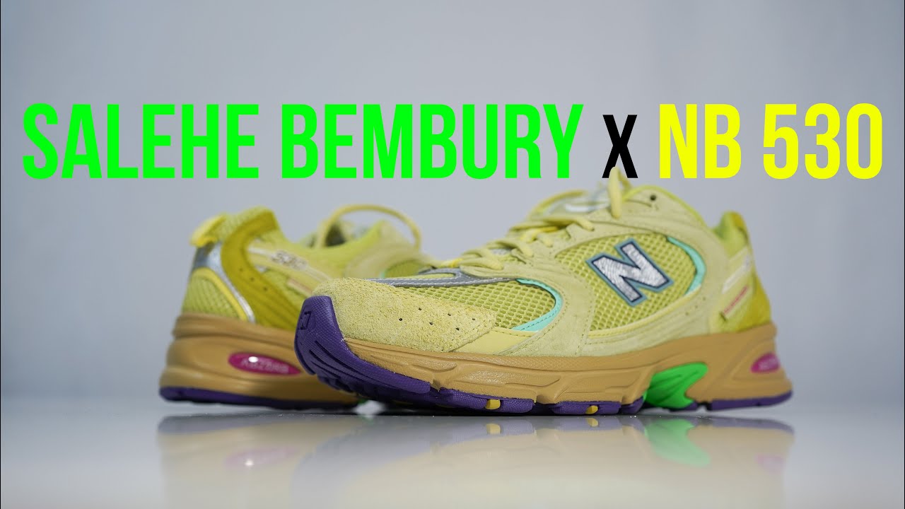 SALEHE BEMBURY x NEW BALANCE 530 PROSPERITY BE THE PRIZE | Unboxing, review & on feet