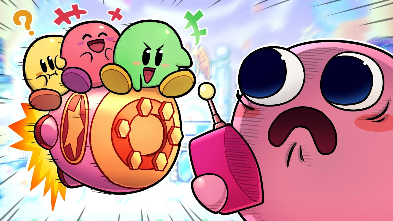 4 idiots play Kirby & the Amazing Mirror