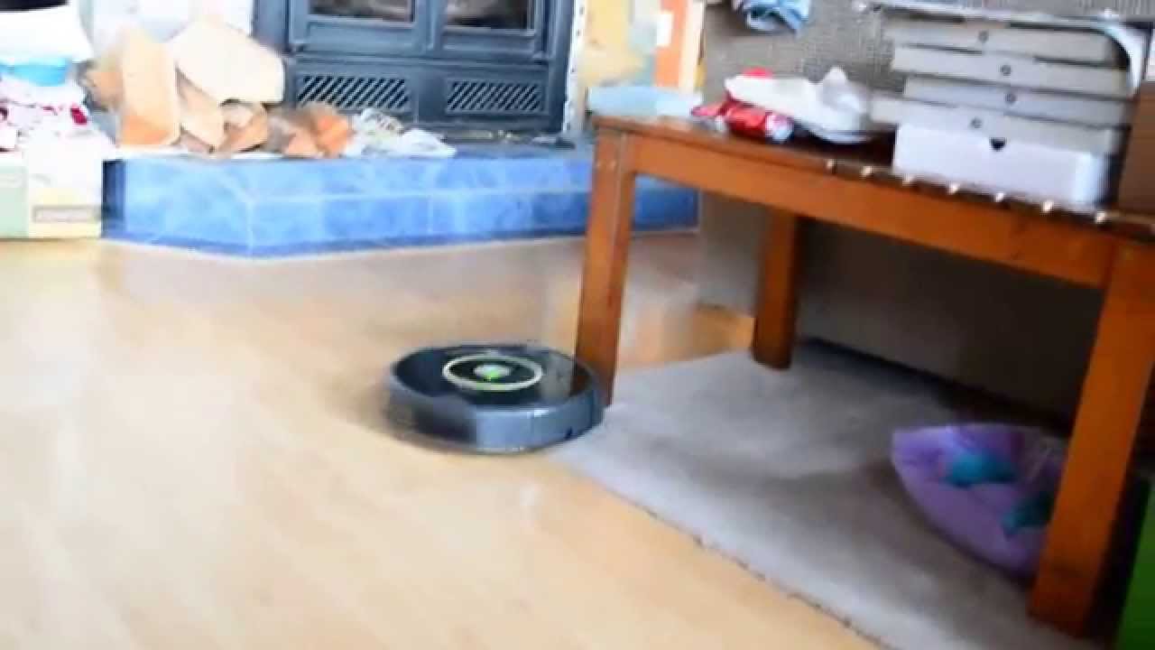 iRobot Roomba 650 first use