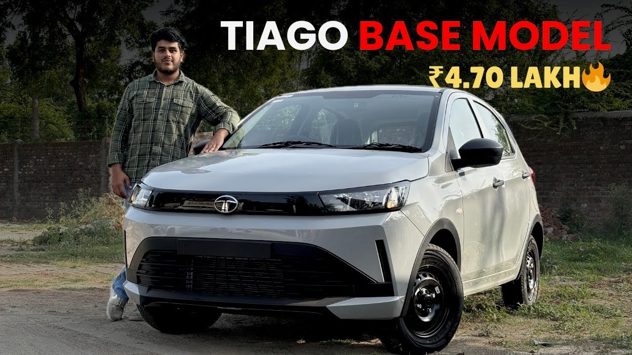 Tata Tiago facelift Base Model Smart - Detailed Review | ₹4.70 Lakh