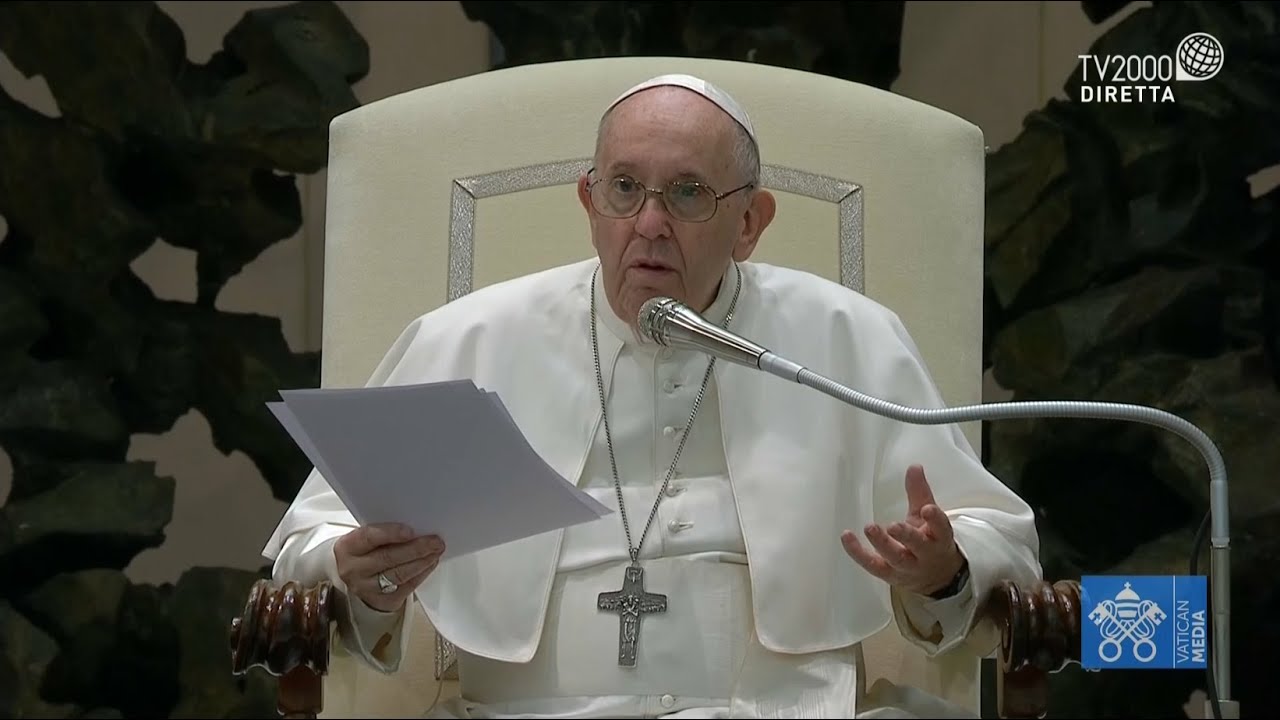 Papa Francesco, Udienza Generale del 11 agosto 2021