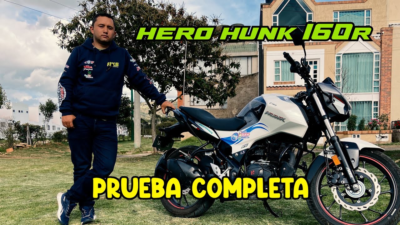 Hero Hunk 160R. Prueba completa