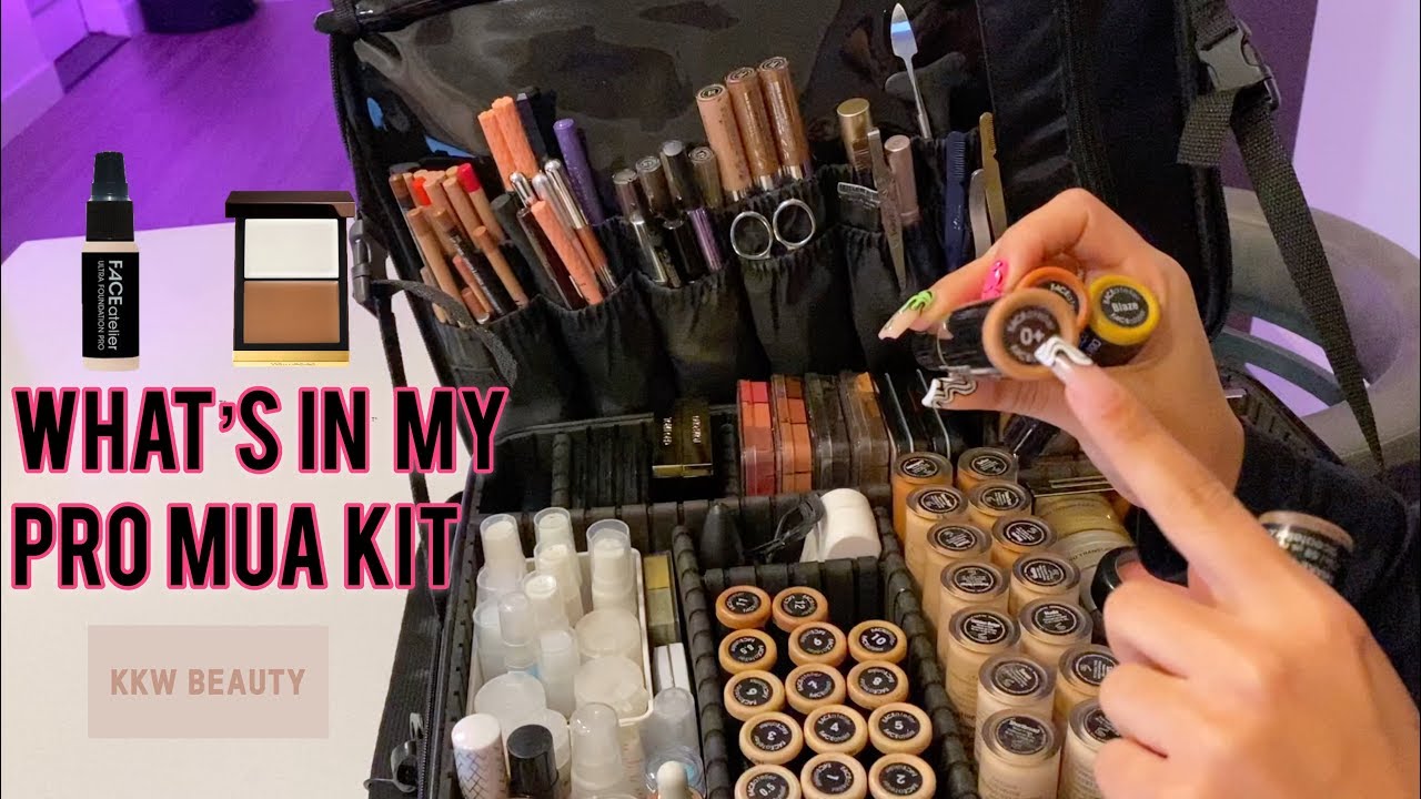 What's in my Pro MUA kit