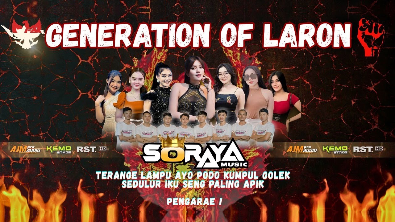 🔴📡LIVE SORAYA MUSIC DALAM RANGKA ANNIVERSARY GENERATION OF LARON