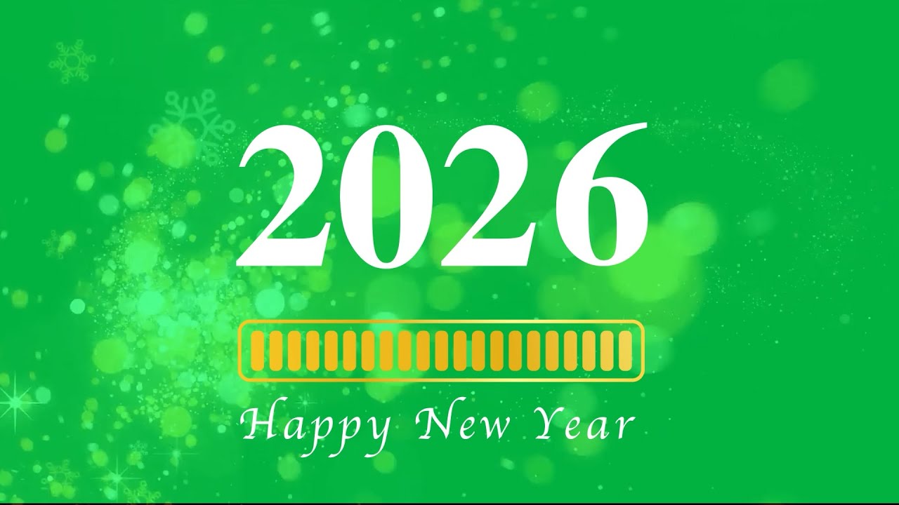 New Year 2026 Green Screen FX Collection | Countdown, Loading & Reveals