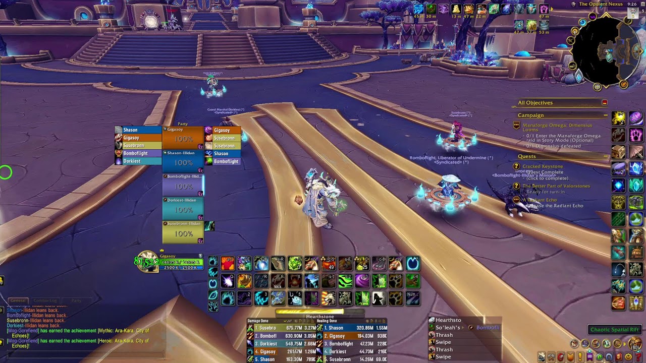 TAZAVESH HARD MODE GULP | GUARDIAN DRUID POV | WILL WE PERISH??