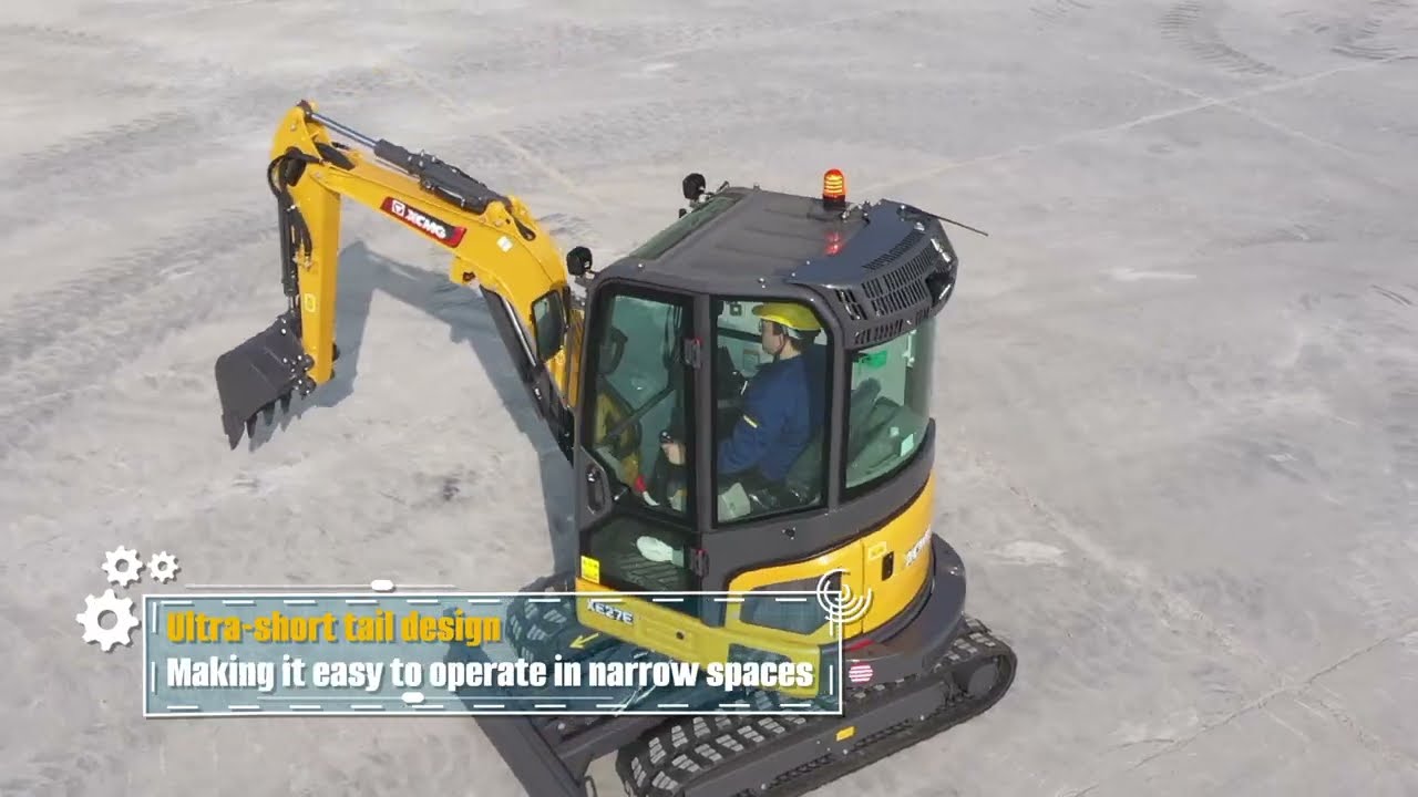 Pásové minirypadlo XCMG XE27 Pro – nekompromisní svalovec 💪