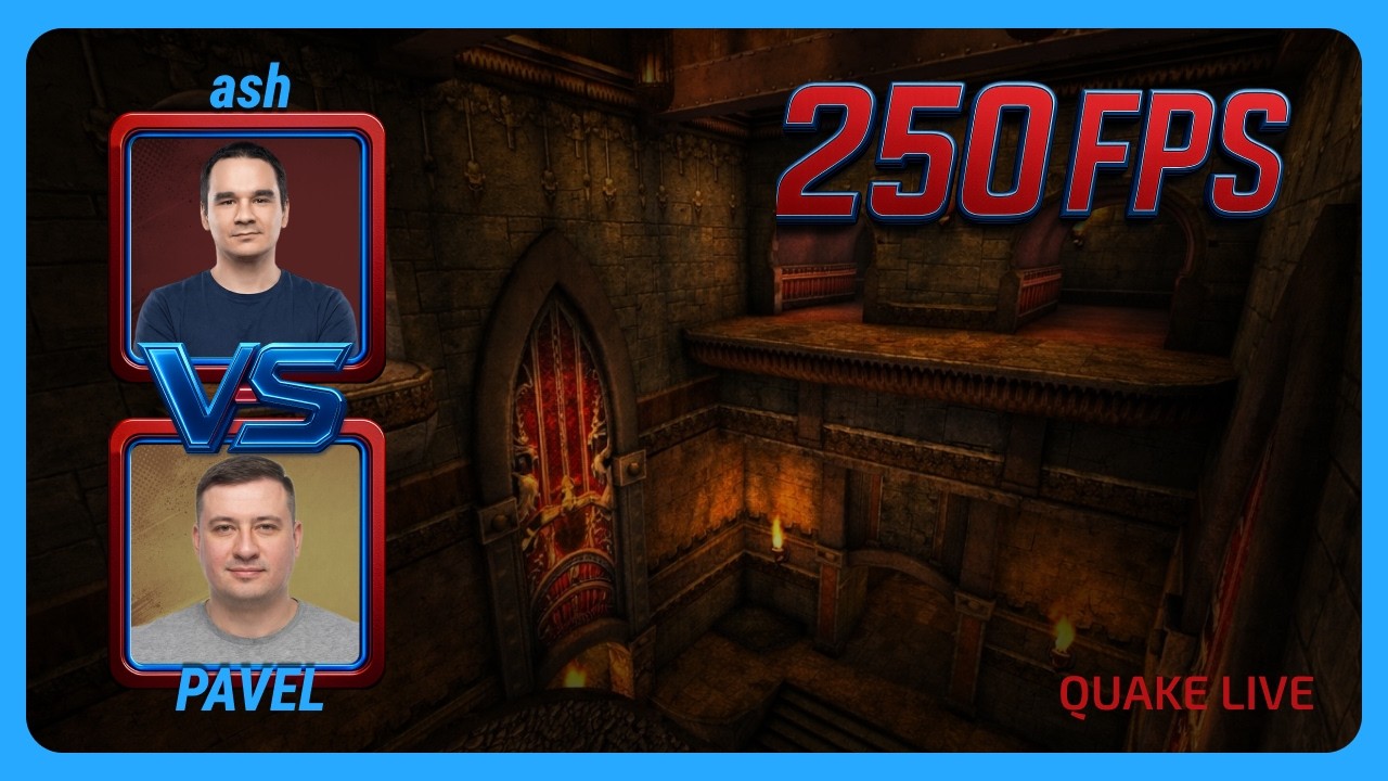 ash vs Pavel | 250FPS Quake Season 4 | Finals