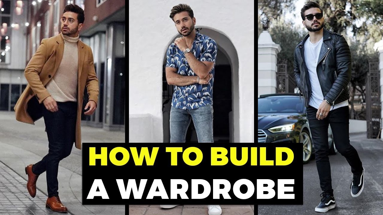 BUILDING A MEN'S WARDROBE For Beginners | The BASICS | Men's Fashion