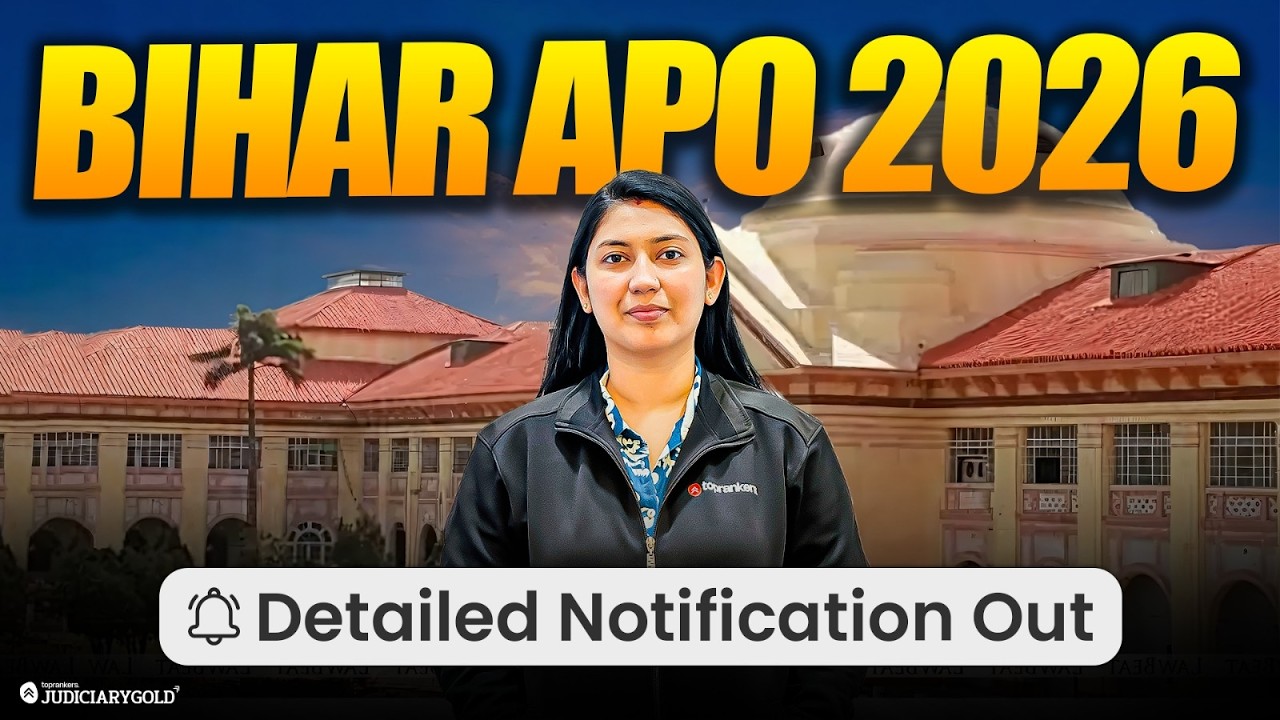 Bihar APO Notification Out 🔥 Posts, Exam Pattern Complele Details | BPSC 2026 Prosecution Officer