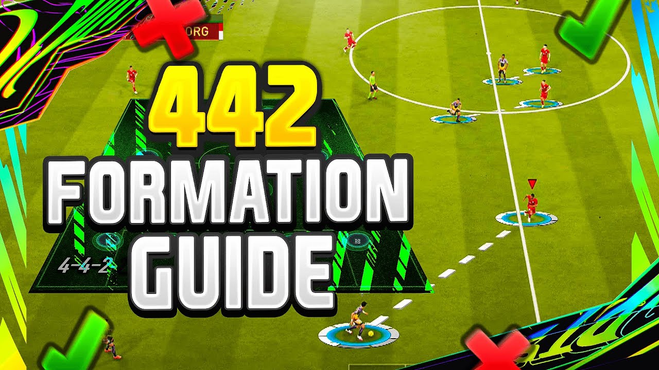 FIFA 21 | Why the 442 is an INSANE FORMATION! (Best Custom Tactics/Instructions) HOW TO USE THE 442