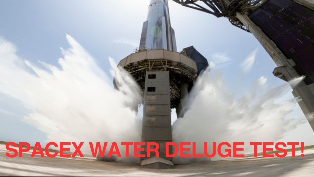 SpaceX conducts full power water deluge test ahead of second Starship test flight