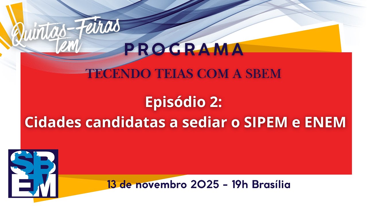 Cidades Candidatas a sediar o SIPEM e o ENEM