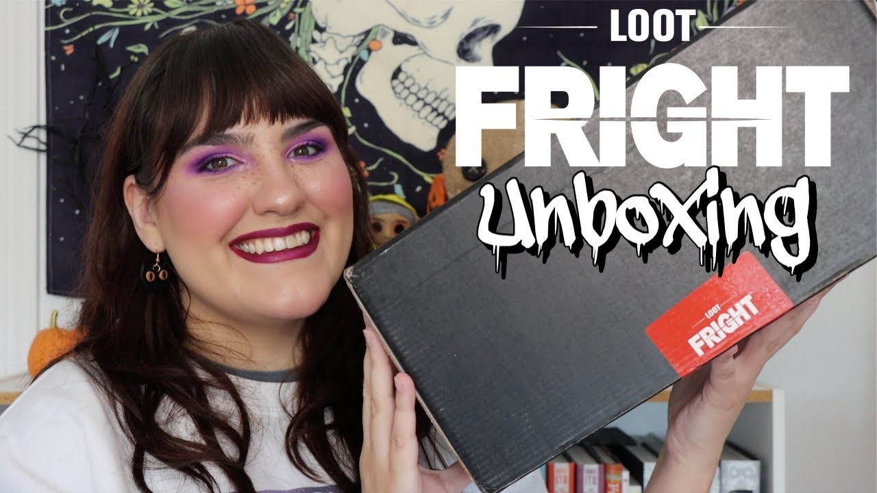 Loot Fright Horror Subscription Box Unboxing | September  2020