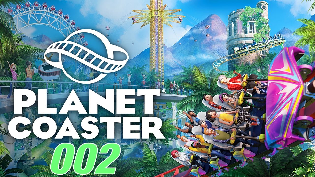Planet Coaster #002 - Unser erstes Fahrgeschäft [Let's Play]