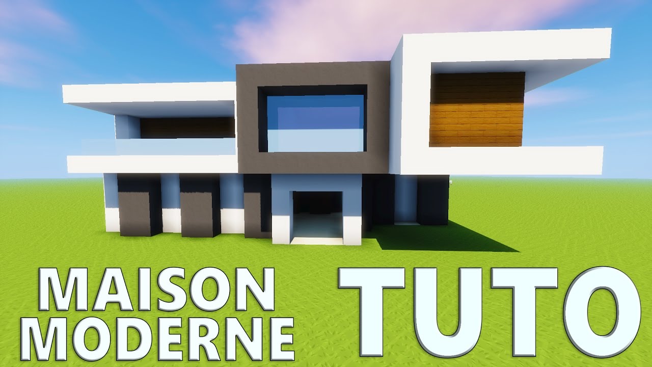 TUTO MAISON MODERNE ! | Minecraft