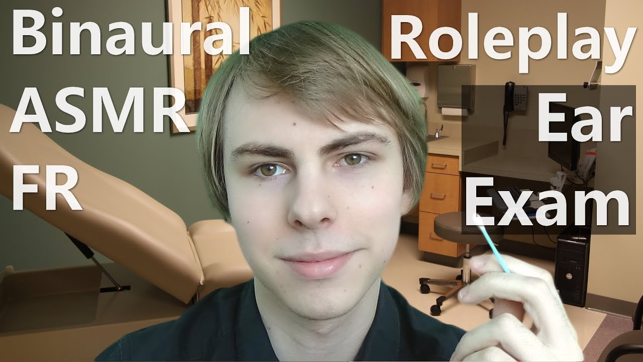 Binaural ASMR FR 👨‍⚕️ Roleplay Ear Exam (Examen des oreilles) 👨‍⚕️