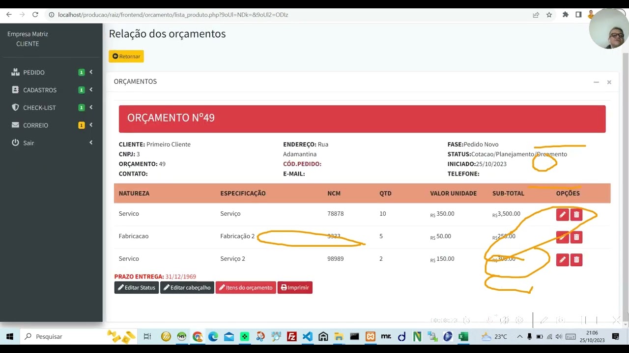 Software Gest&atilde;o de Produ&ccedil;&atilde;o e Manuten&ccedil;&atilde;o #industrial #fabricacaopropria