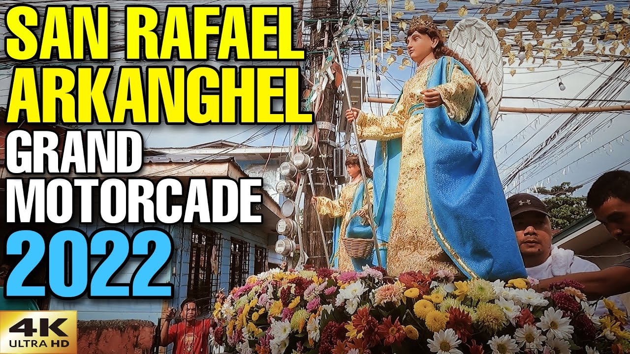 SAN RAFAEL ARKANGHEL Motorcade 2022 Cavite City Philippines [4K]
