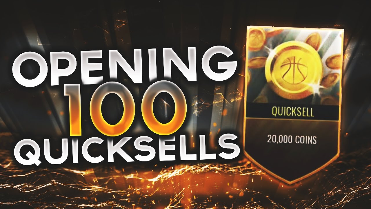 SO MANY PACKS! NBA LIVE MOBILE 100 QUICKSELL OPENING! Opening 100 NBA LIVE MOBILE Quicksells