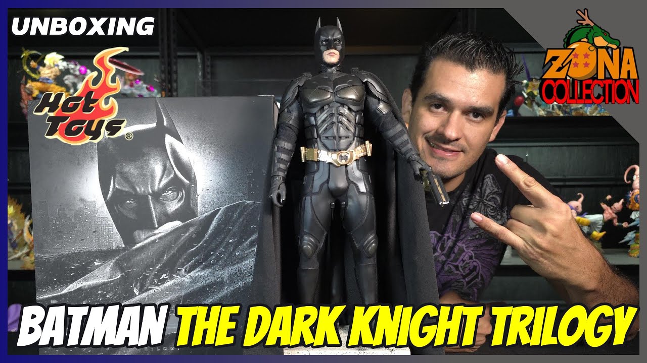 BATMAN🦇The Dark Knight Trilogy |HOT TOYS| Unboxing y Review en Español