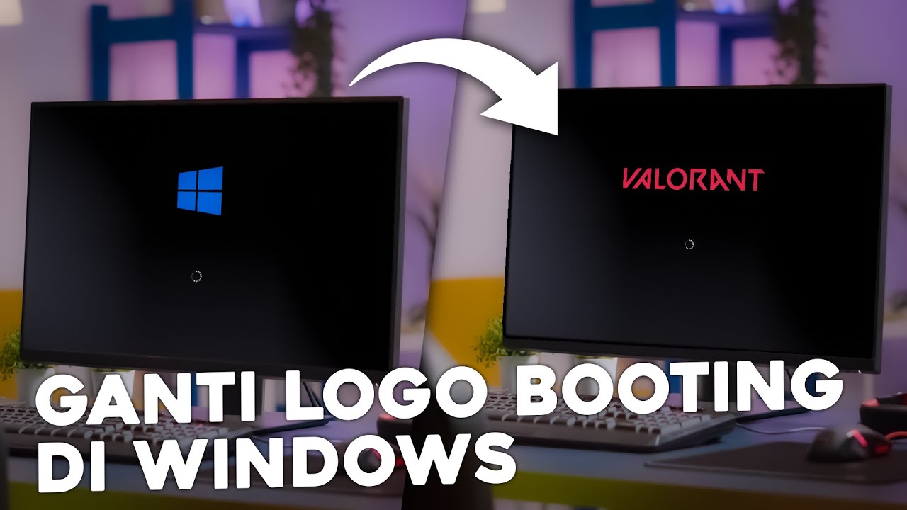 MUDAH! Tutorial ganti logo booting di windows 10 & 11 Untuk Pc Dan Laptop