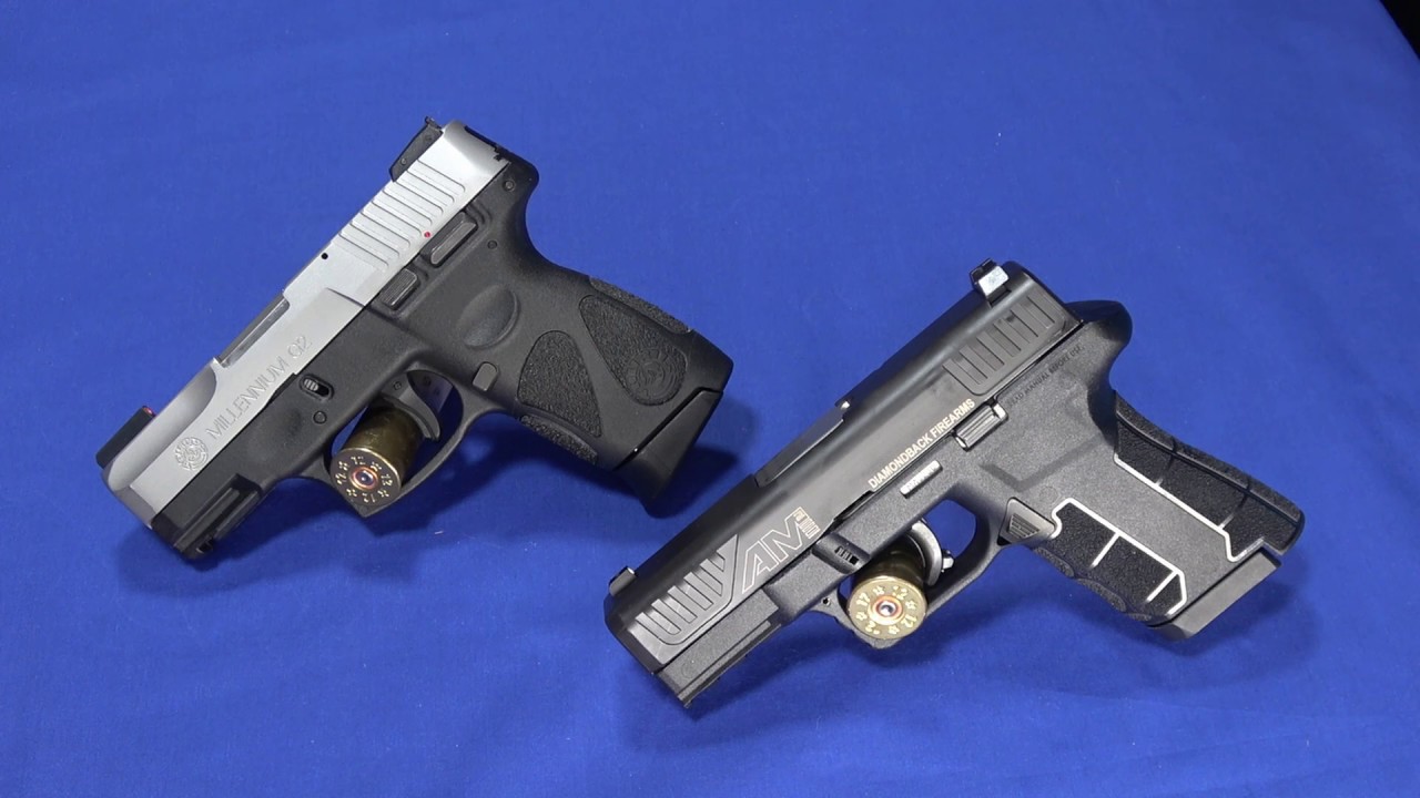 Budget 9mm: Diamondback AM2 vs Taurus PT111 Millennium G2