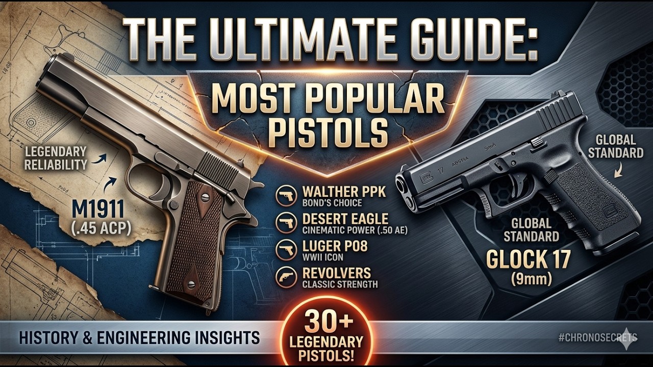 The Ultimate Guide to the World&rsquo;s Most Popular Pistols