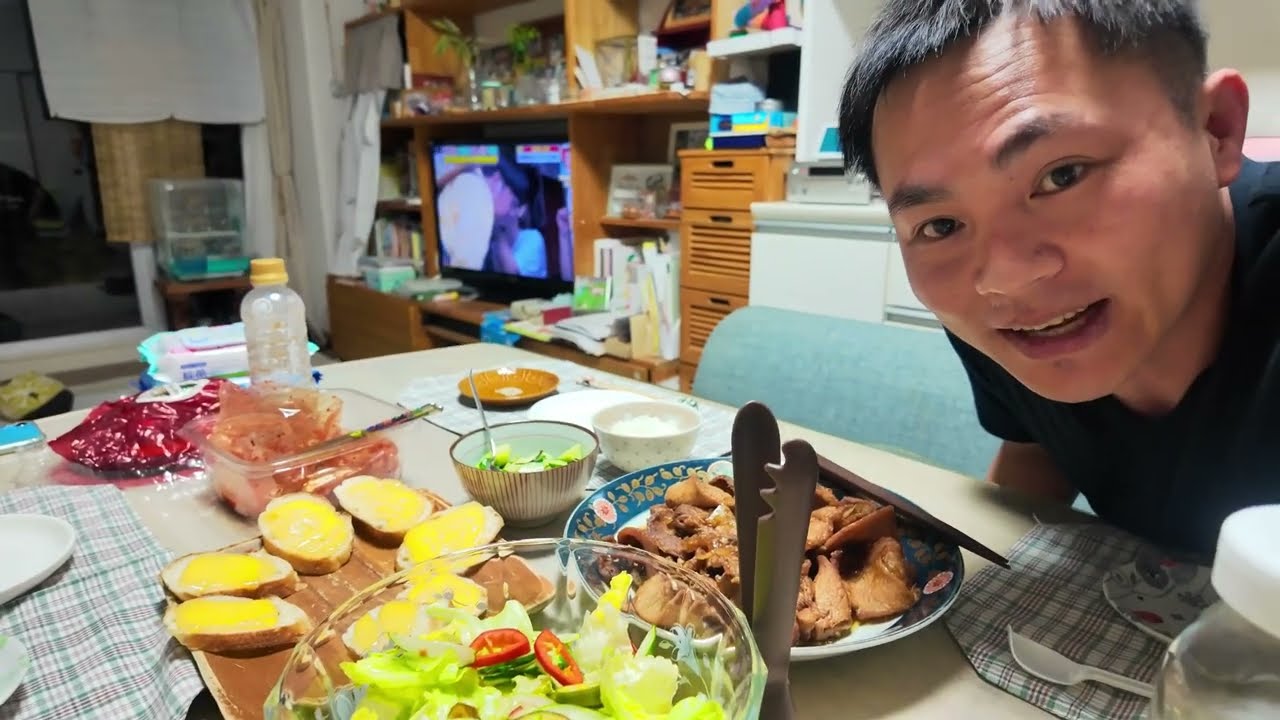 Bửa cơm tối với thịt heo rim cuộc sống ở nhật như ở việt nam thôi | Phú JP  Life
