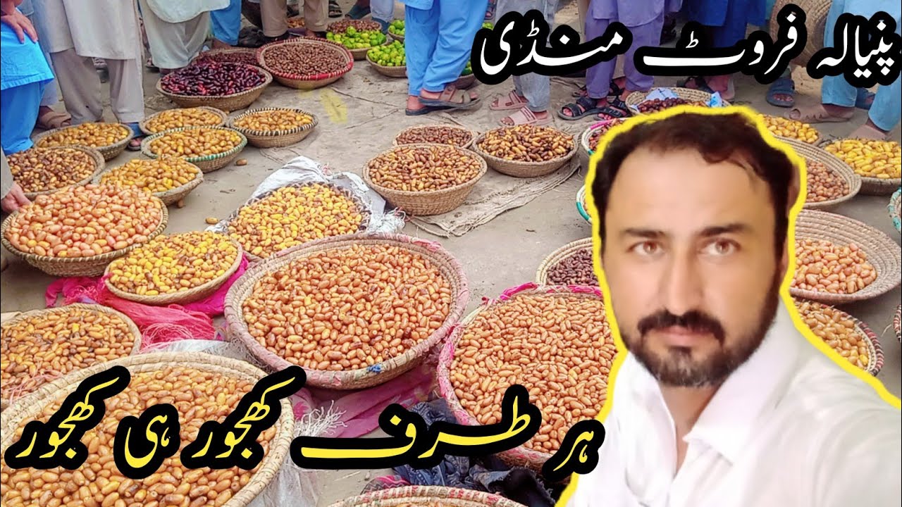 Fruit Bazaar Mein Milne Wali Kajoor Ki Behtareen Qisamain | Kajoor Mandi Report| Kajoor Update